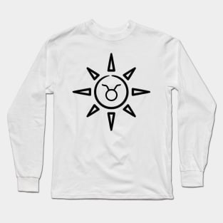 Taurus Sun Long Sleeve T-Shirt
